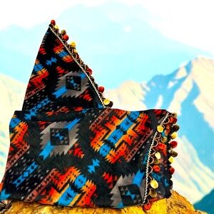 🔥 Wrap! Gorgeous Tribal Wrap with Pom Poms🔥